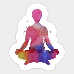 Meditation Sticker